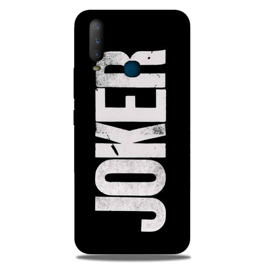 Joker Mobile Back Case for Vivo Y15 (Design - 327)