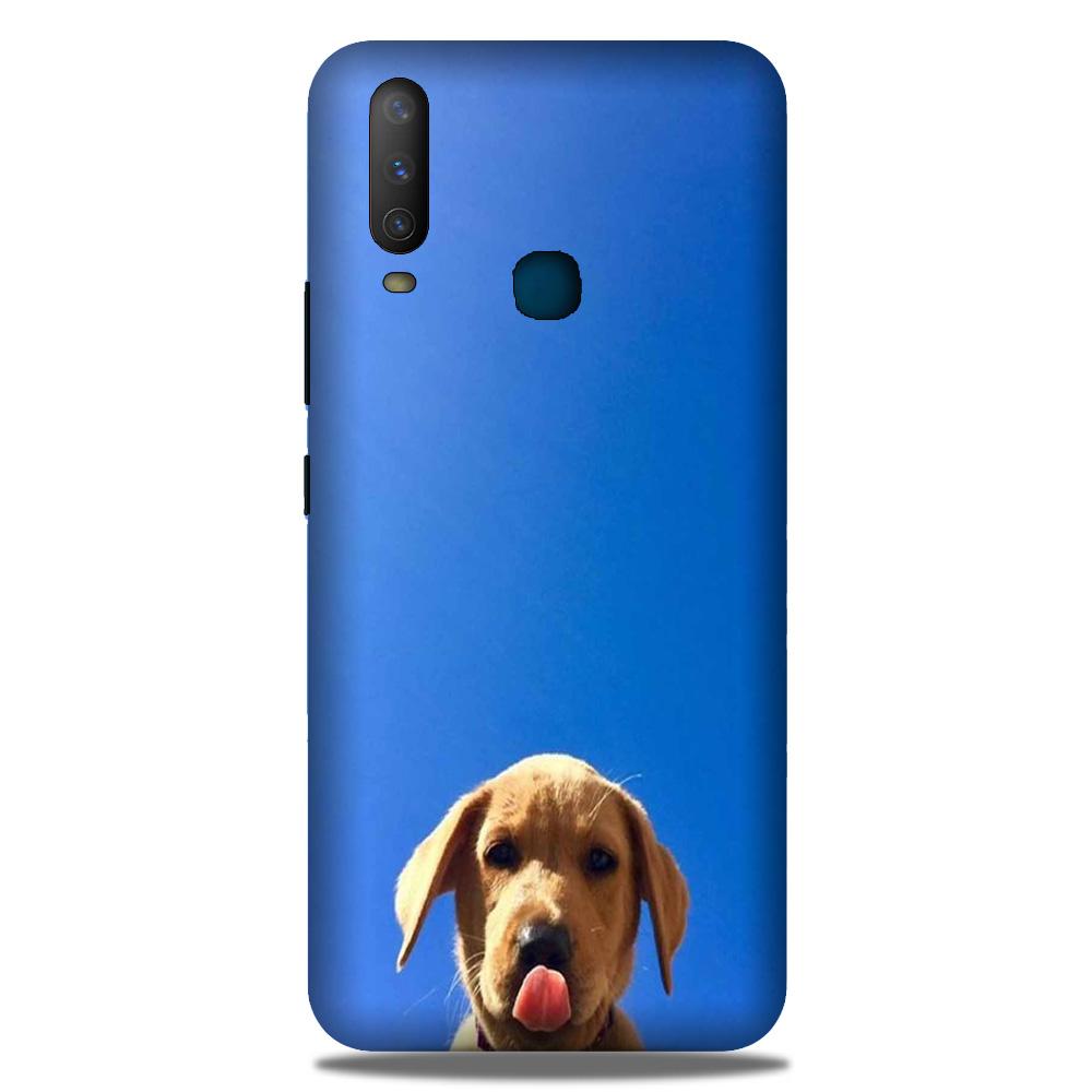 Dog Mobile Back Case for Vivo Y12 (Design - 332)