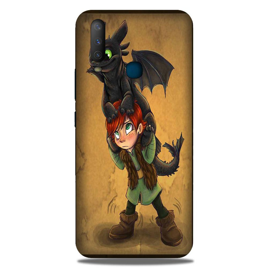 Dragon Mobile Back Case for Vivo Y12   (Design - 336)