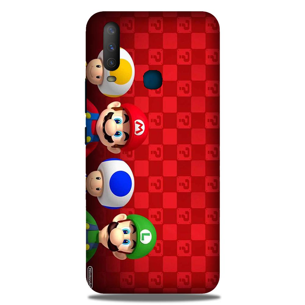Mario Mobile Back Case for Vivo Y12   (Design - 337)