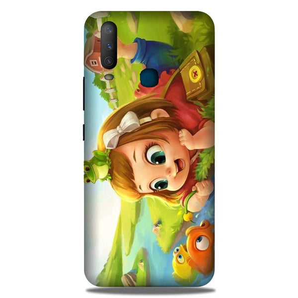 Baby Girl Mobile Back Case for Vivo Y12   (Design - 339)