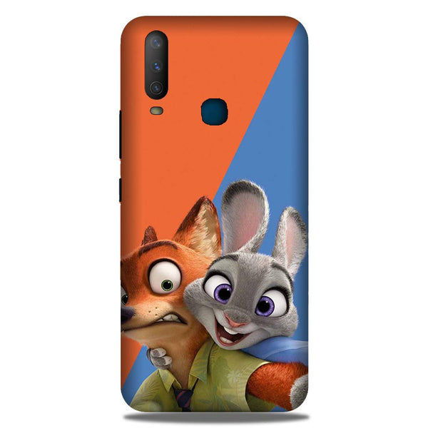 Cartoon Mobile Back Case for Vivo Y12   (Design - 346)