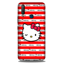 Hello Kitty Mobile Back Case for Vivo Y17 (Design - 364)