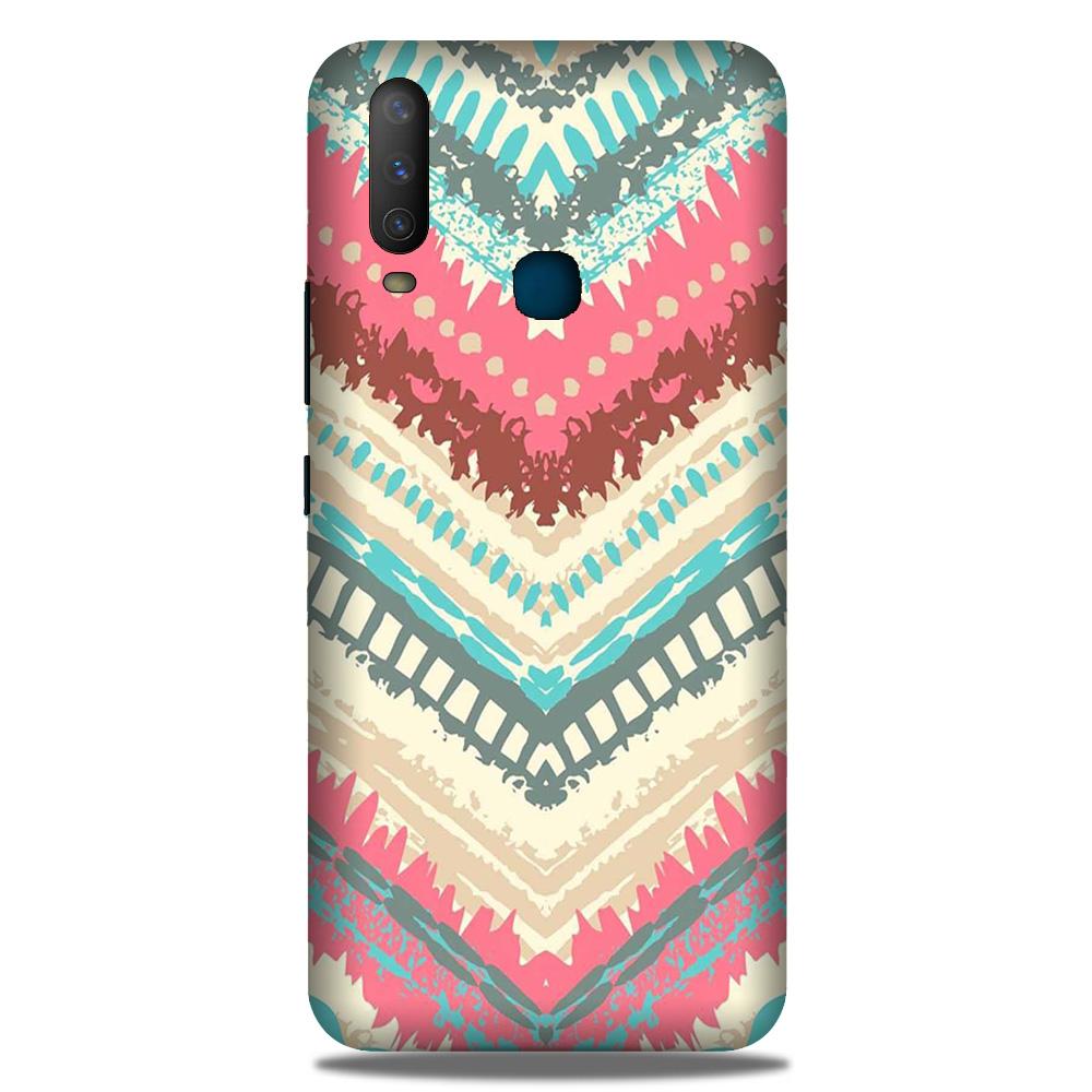 Pattern Mobile Back Case for Vivo Y12   (Design - 368)