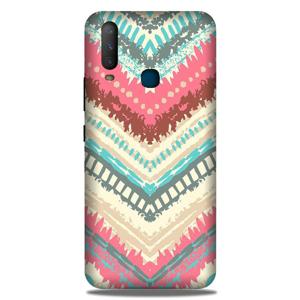 Pattern Mobile Back Case for Vivo Y12   (Design - 368)