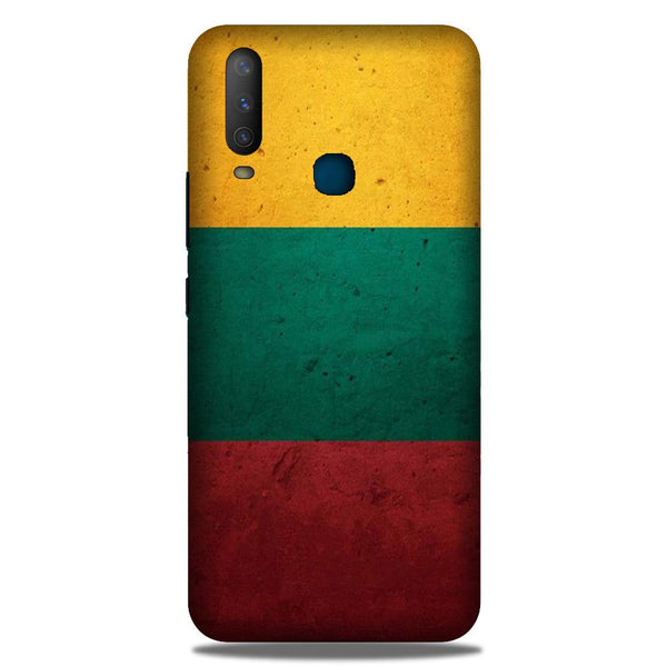 Color Pattern Mobile Back Case for Vivo Y12   (Design - 374)