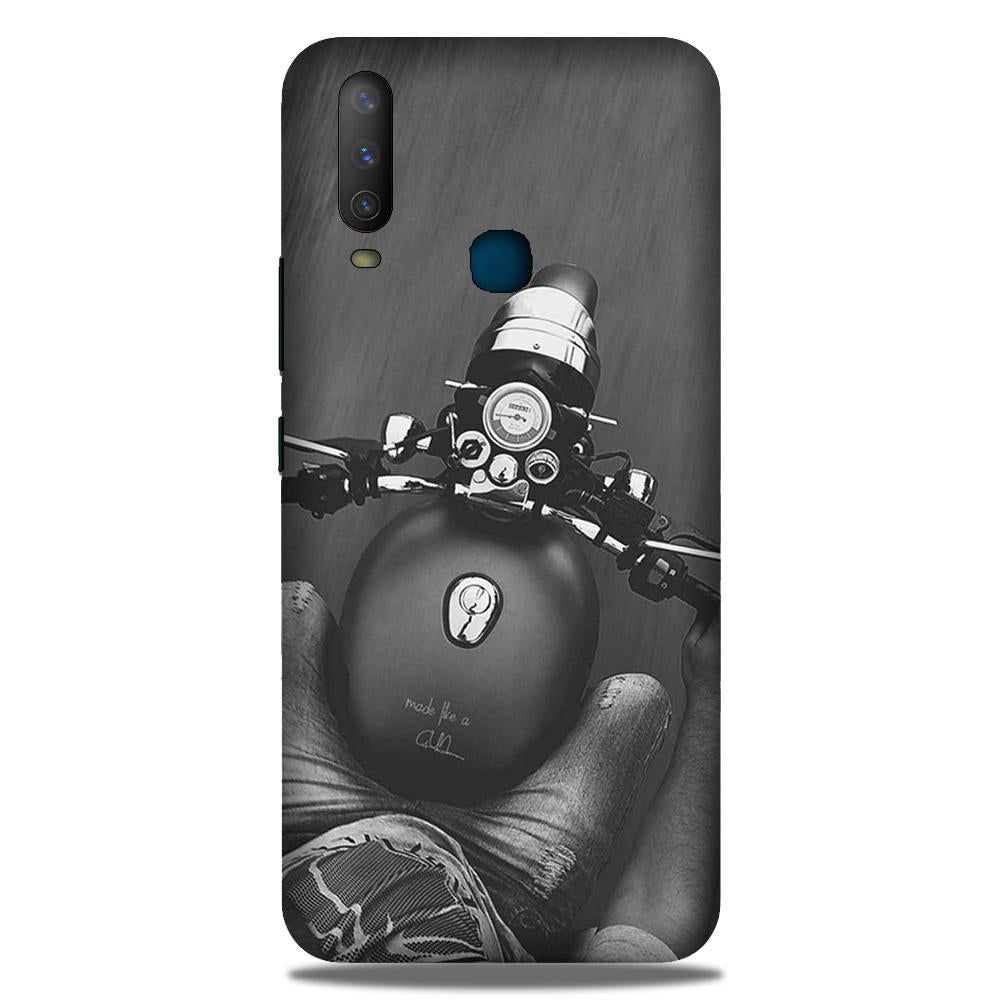 Royal Enfield Mobile Back Case for Vivo Y15 (Design - 382)