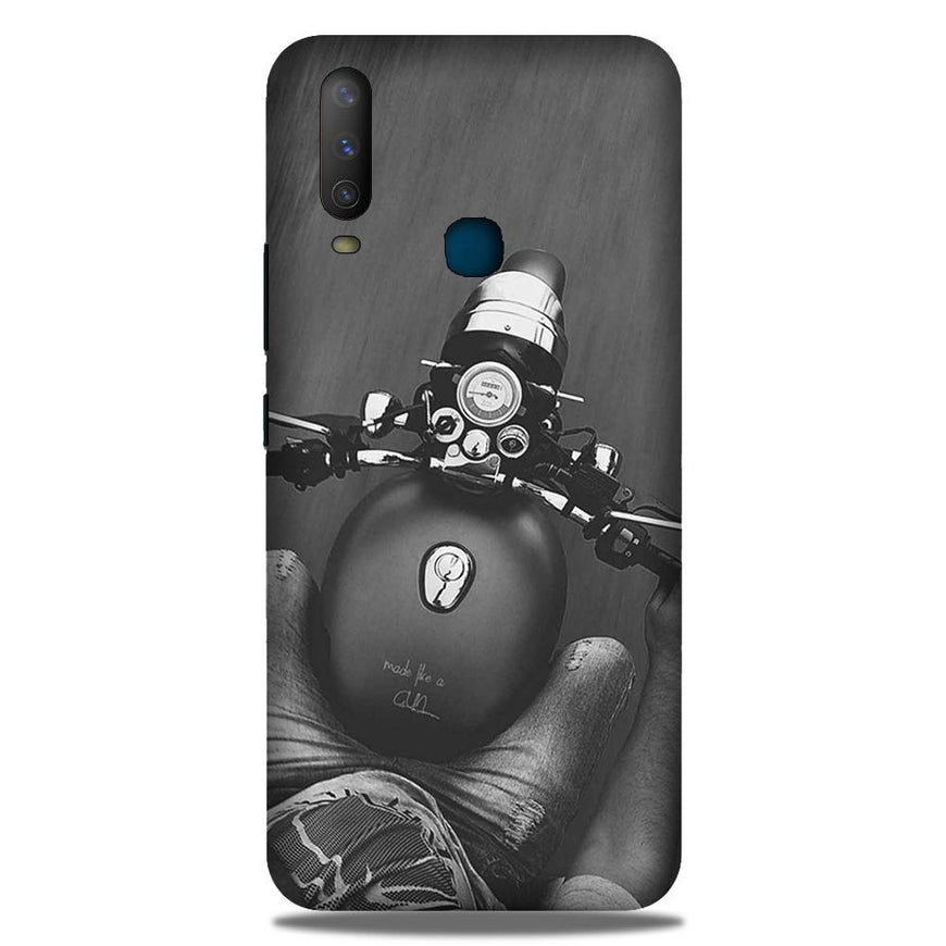Royal Enfield Mobile Back Case for Vivo Y15 (Design - 382)