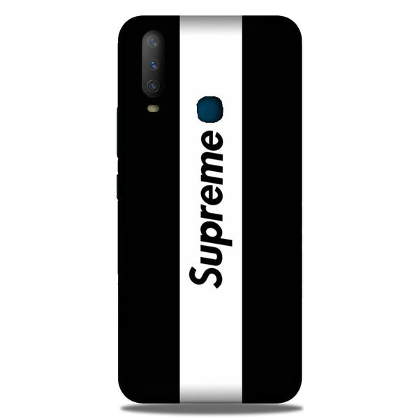 Supreme Mobile Back Case for Vivo U10   (Design - 388)