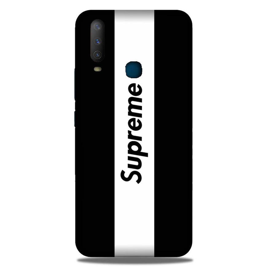 Supreme Mobile Back Case for Vivo Y17 (Design - 388)