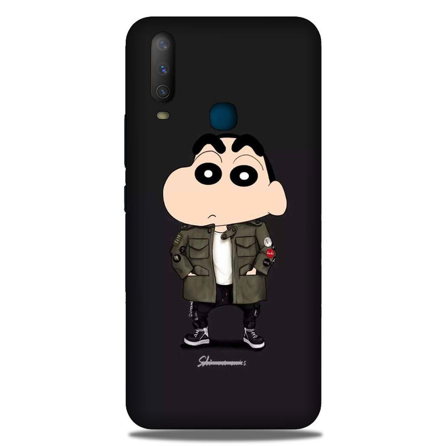 Shin Chan Mobile Back Case for Vivo Y15 (Design - 391)