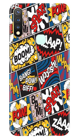 Boom Mobile Back Case for Vivo Y19 (Design - 302)