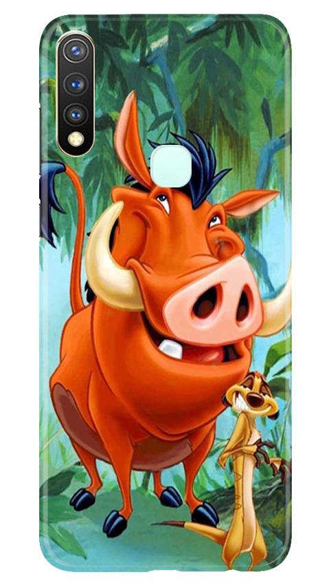 Timon and Pumbaa Mobile Back Case for Vivo Y19 (Design - 305)
