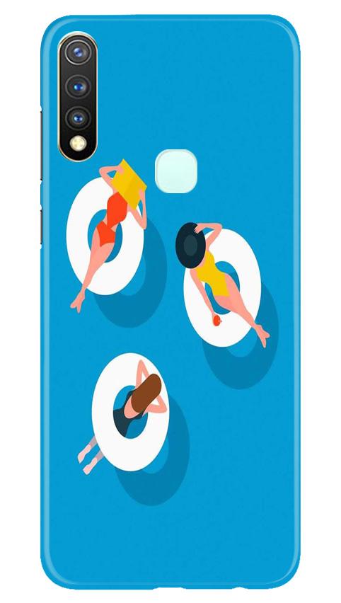 Girlish Mobile Back Case for Vivo U20 (Design - 306)