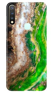 Marble Texture Mobile Back Case for Vivo Y19 (Design - 307)