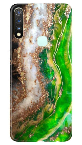 Marble Texture Mobile Back Case for Vivo Y19 (Design - 307)