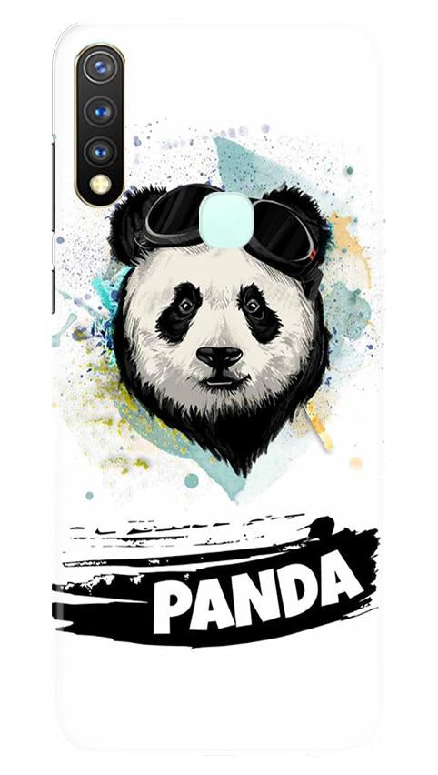Panda Mobile Back Case for Vivo Y19 (Design - 319)
