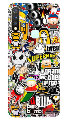 Designer Mobile Back Case for Vivo Y19 (Design - 320)