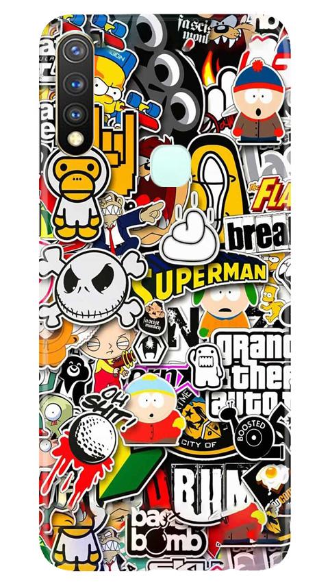 Designer Mobile Back Case for Vivo U20 (Design - 320)