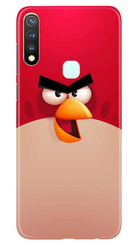 Angry Bird Red Mobile Back Case for Vivo U20 (Design - 325)