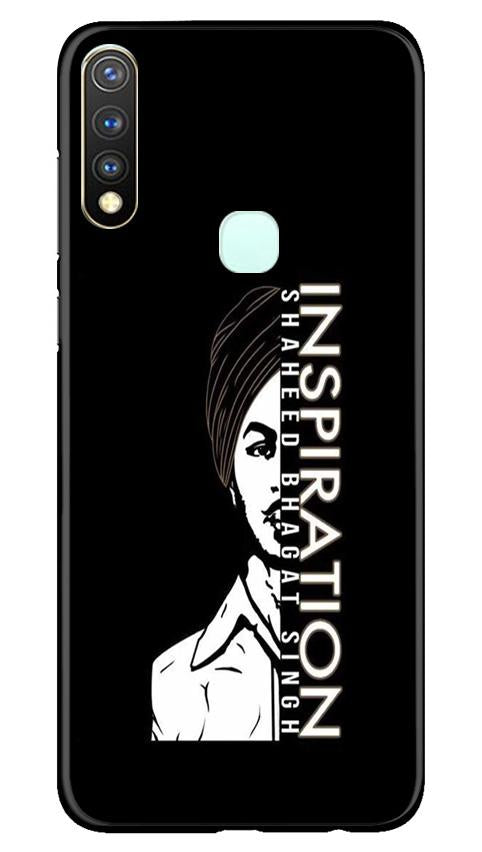 Bhagat Singh Mobile Back Case for Vivo Y19 (Design - 329)