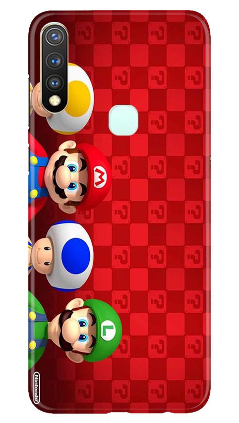 Mario Mobile Back Case for Vivo Y19 (Design - 337)