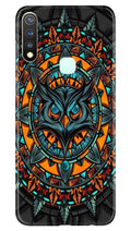 Owl Mobile Back Case for Vivo U20 (Design - 360)