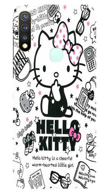 Hello Kitty Mobile Back Case for Vivo U20 (Design - 361)