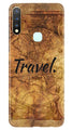 Travel Mobile Back Case for Vivo Y19 (Design - 375)