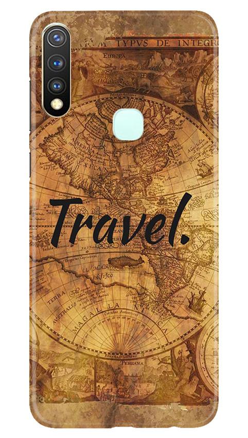 Travel Mobile Back Case for Vivo U20 (Design - 375)