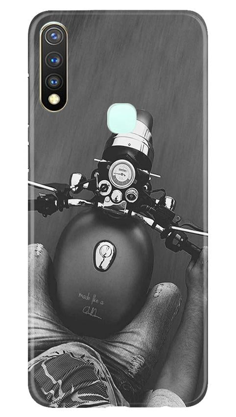 Royal Enfield Mobile Back Case for Vivo Y19 (Design - 382)