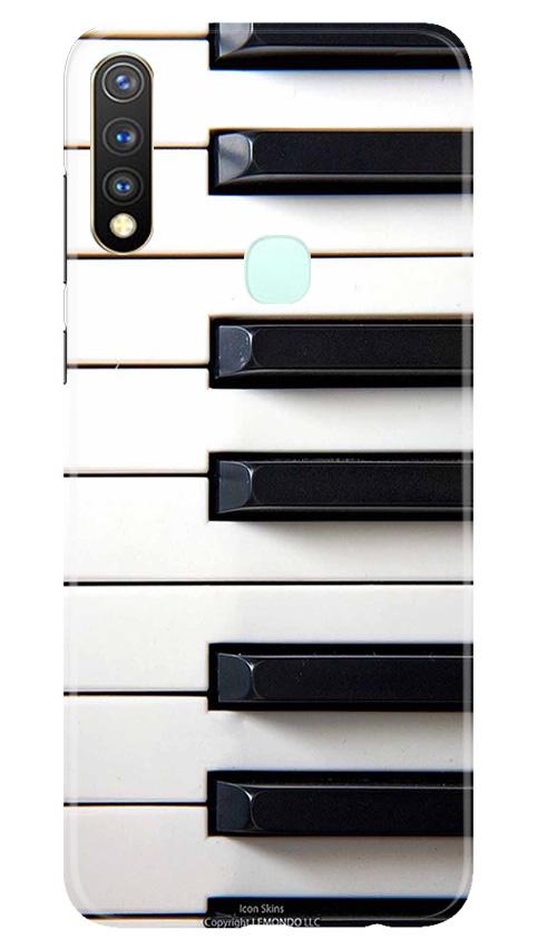 Piano Mobile Back Case for Vivo U20 (Design - 387)