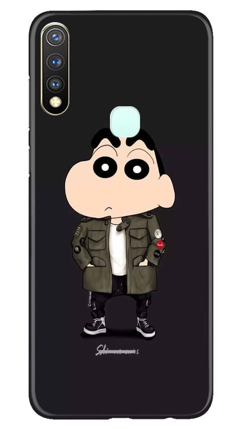 Shin Chan Mobile Back Case for Vivo U20 (Design - 391)
