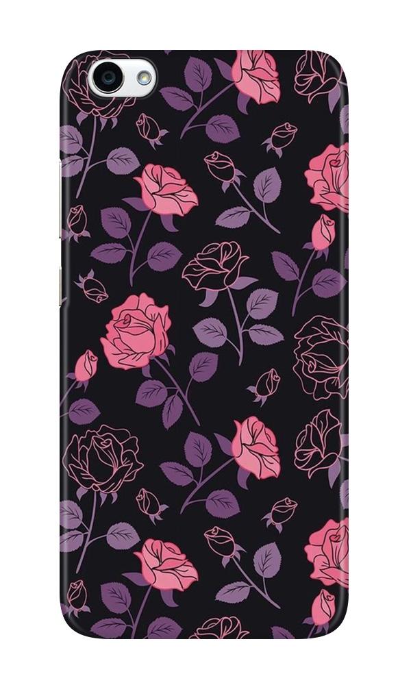 Rose Black Background Case for Oppo F3 Plus
