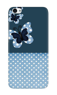 White dots Butterfly Case for Vivo Y71