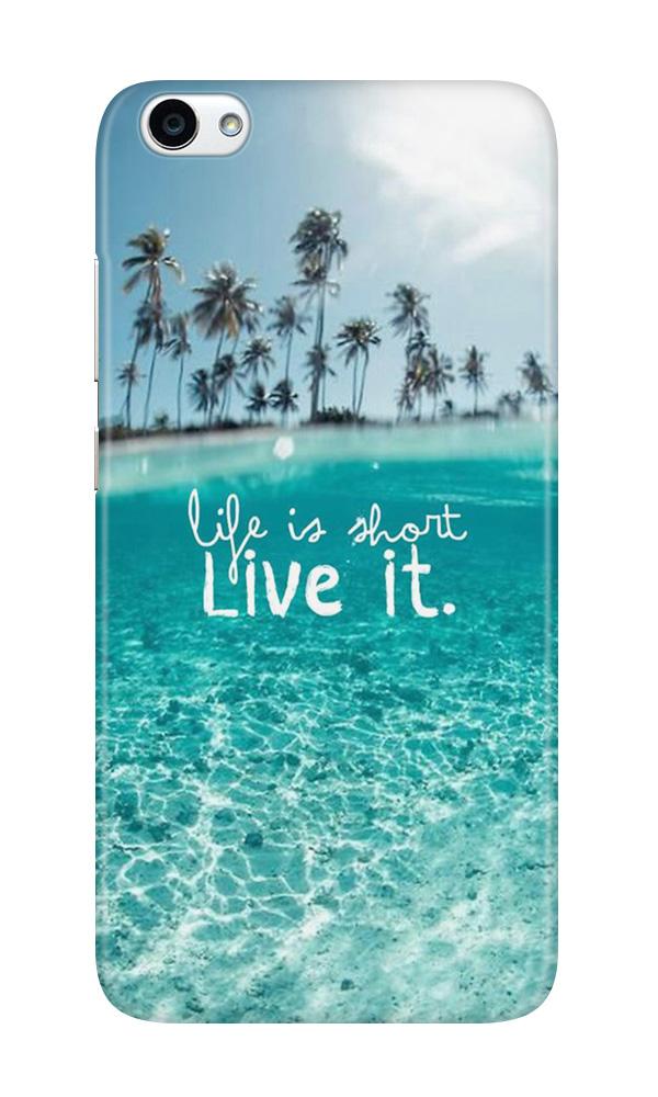 Life is short live it Case for Vivo Y55/ Y55s