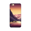 Mountains Boat Case for Vivo V5 Plus (Design - 181)