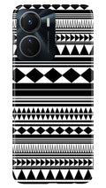 Black white Pattern Case for Vivo Y56 5G