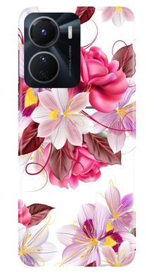 Beautiful flowers Mobile Back Case for Vivo Y56 5G (Design - 23)