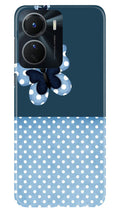 White dots Butterfly Case for Vivo Y56 5G