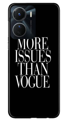 More Issues than Vague Mobile Back Case for Vivo Y56 5G (Design - 74)