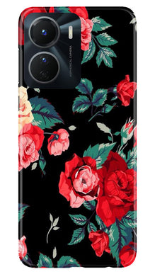 Red Rose2 Mobile Back Case for Vivo Y56 5G (Design - 81)