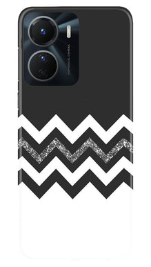 Black white Pattern2Mobile Back Case for Vivo Y56 5G (Design - 83)