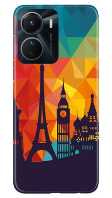 Eiffel Tower2 Mobile Back Case for Vivo Y56 5G (Design - 91)
