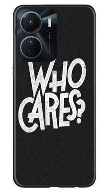 Who Cares Mobile Back Case for Vivo Y56 5G (Design - 94)