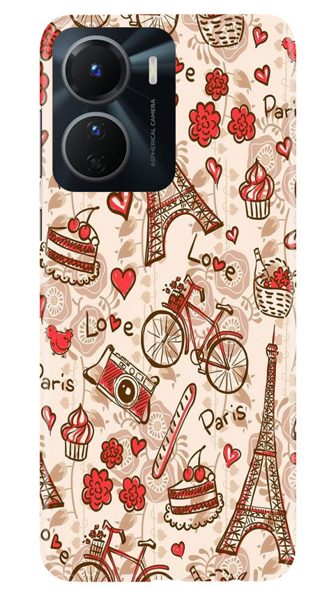 Love Paris Case for Vivo Y56 5G(Design - 103)