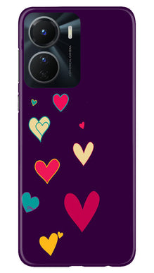 Purple Background Mobile Back Case for Vivo Y56 5G  (Design - 107)
