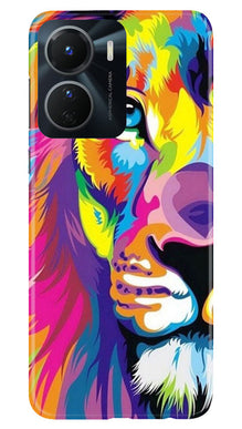 Colorful Lion Mobile Back Case for Vivo Y56 5G  (Design - 110)