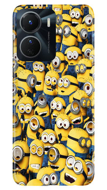 Minions Mobile Back Case for Vivo Y56 5G  (Design - 126)
