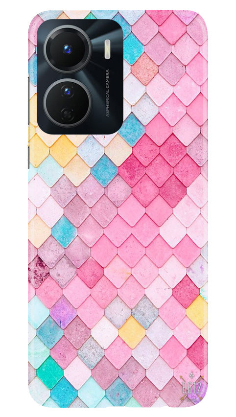 Pink Pattern Case for Vivo Y56 5G (Design No. 184)